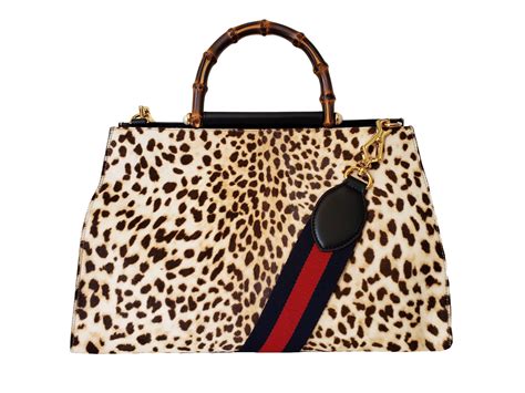 gucci leopard purse